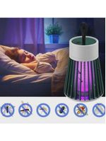 Luminária Lâmpada Led Repelente Elétrico Armadilha Ultravioleta Mata Mosquito Usb