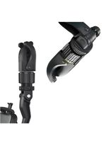 Suporte Gancho Preto Automotivo Rotação 360° - Ajustável E