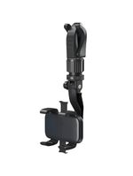 Suporte Gancho Preto Automotivo Rotação 360° - Ajustável E