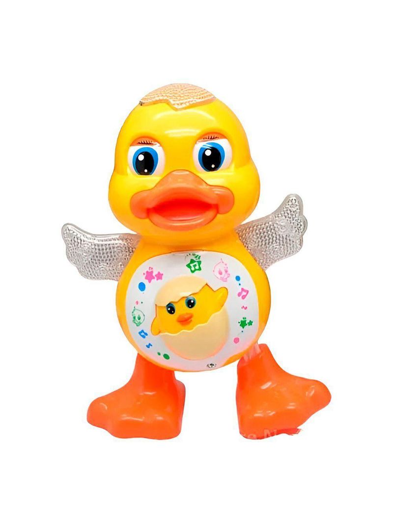 Brinquedo Pato Dançante Musical Movimentos Luzes Sons - Diversão E Estímulo Para Os Pequenos