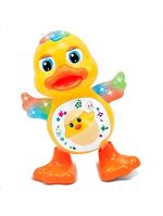 Brinquedo Pato Dançante Musical Movimentos Luzes Sons - Diversão E Estímulo Para Os Pequenos