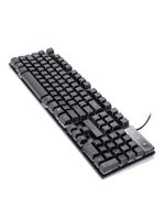 Teclado Gamer Semi-mecânico Rgb Abnt2 Com 12 Teclas Programáveis Com Fio Anti Ghosting