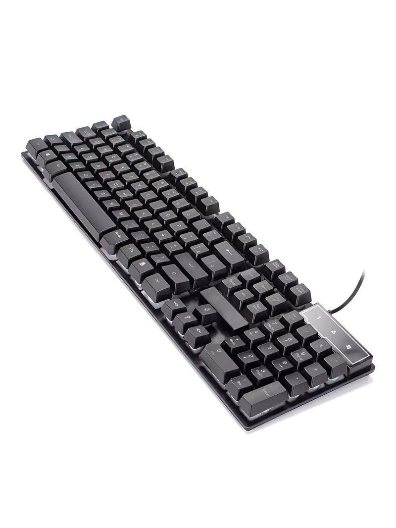Teclado Gamer Semi-mecânico Rgb Abnt2 Com 12 Teclas Programáveis Com Fio Anti Ghosting