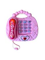 Musical Rosa Luzes Sons Educativo Brinquedo - Diversão E Aprendizado Para Crianças