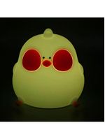 Luminária Decorativa De Mesa Galinha Led Silicone Luz