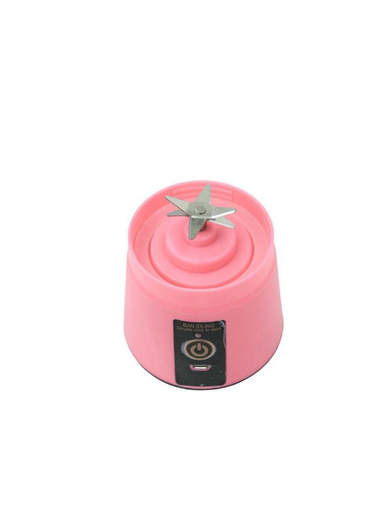 Mini Liquidificador Juice Cup Portátil Elétrico Suco - Tritura Frutas E Gelo Para Sucos Frescos Em Segundos rosa