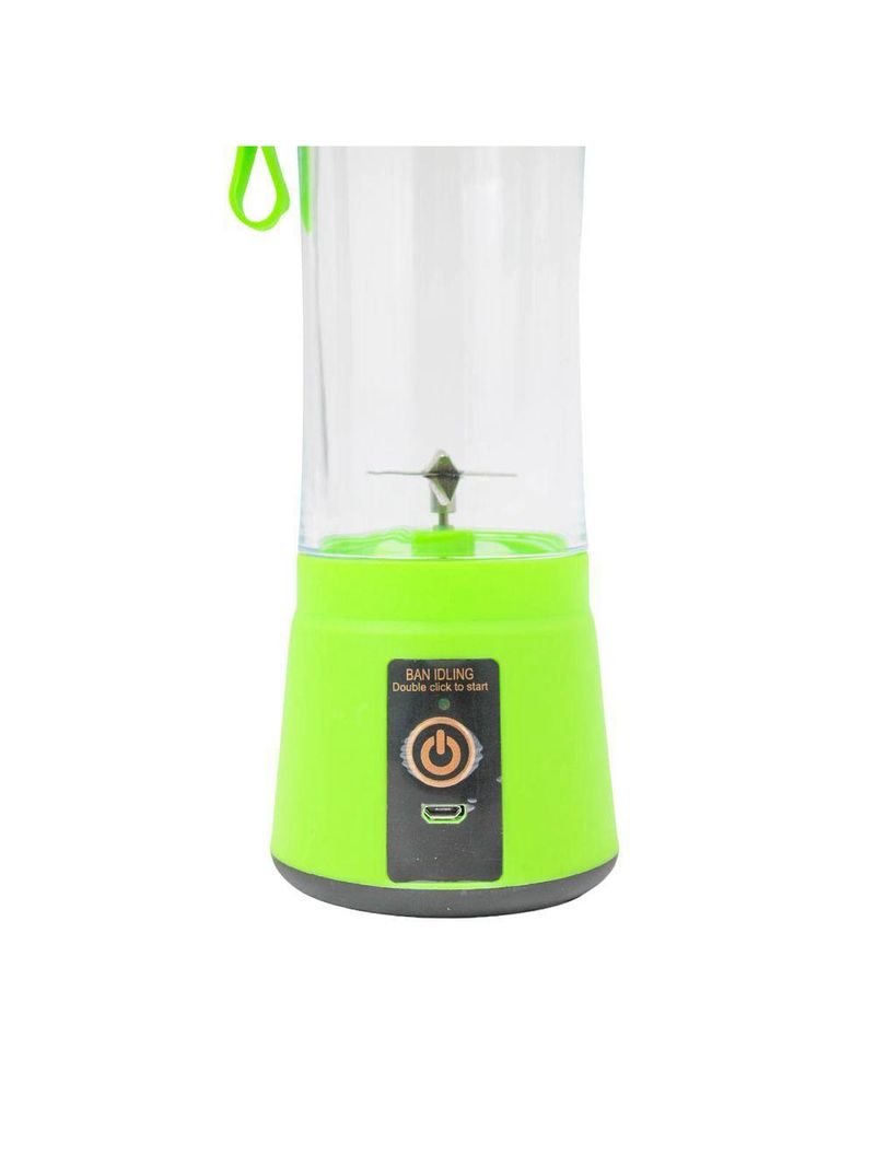 Mini Liquidificador Juice Cup Portátil Elétrico Suco - Tritura Frutas E Gelo Para Sucos Frescos Em Segundos verde