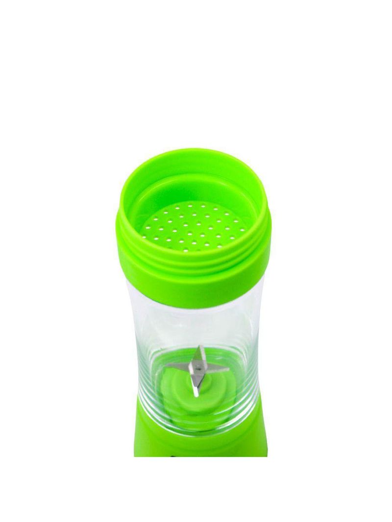 Mini Liquidificador Juice Cup Portátil Elétrico Suco - Tritura Frutas E Gelo Para Sucos Frescos Em Segundos verde