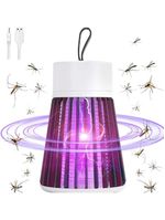 Luminária Led Repelente Elétrico Armadilha Luz Ultravioleta - Silenciosa, Segura E Eficiente
