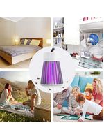 Luminária Led Repelente Elétrico Armadilha Luz Ultravioleta - Silenciosa, Segura E Eficiente