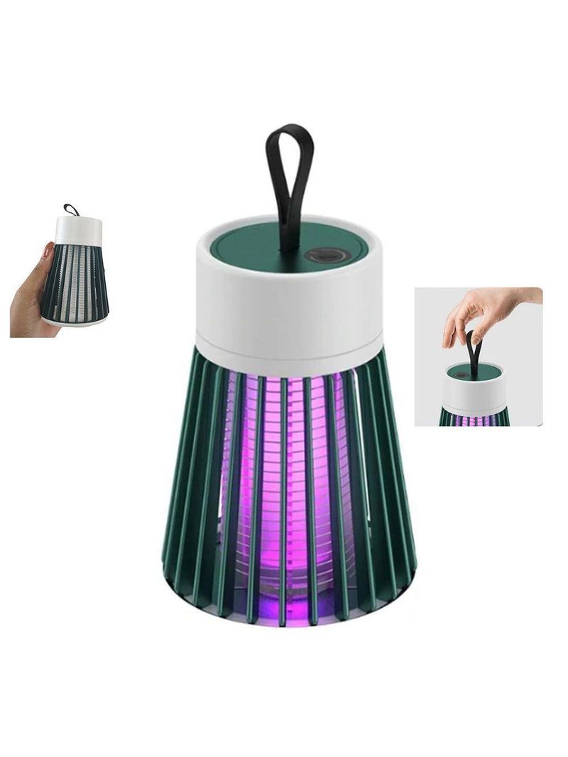 Luminária Led Repelente Elétrico Armadilha Luz Ultravioleta - Silenciosa, Segura E Eficiente