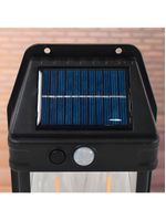 Luminária Solar Led Com Sensor De Presença Ip65 Para área Externa - Estilo Arandela Iluminação Decoração Led Solar