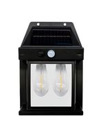 Luminária Solar Led Com Sensor De Presença Ip65 Para área Externa - Estilo Arandela Iluminação Decoração Led Solar