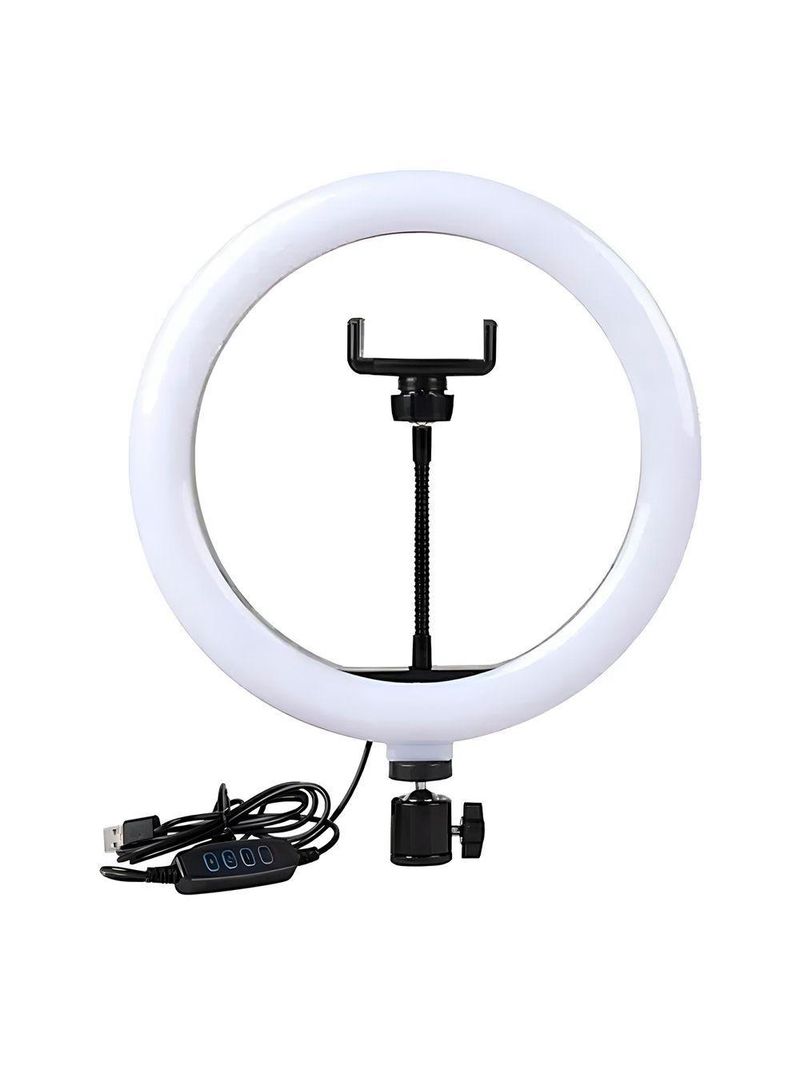 Ring Light 8 Polegadas Com Suporte Led Luz Foto Vídeo
