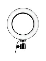 Ring Light 8 Polegadas Com Suporte Led Luz Foto Vídeo