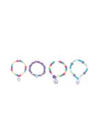 Kit Maleta Miçangas Bijuterias Pulseiras Coloridas - Crie Joias Exclusivas
