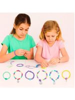Kit Maleta Miçangas Bijuterias Pulseiras Coloridas - Crie Joias Exclusivas