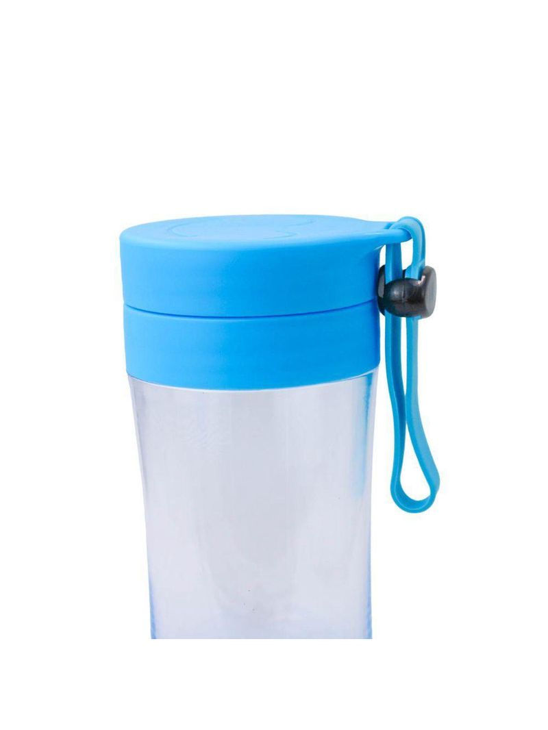 Mini Liquidificador Juice Cup Portátil Elétrico Suco - Tritura Frutas E Gelo Para Sucos Frescos Em Segundos azul