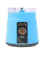 Mini Liquidificador Juice Cup Portátil Elétrico Suco - Tritura Frutas E Gelo Para Sucos Frescos Em Segundos azul