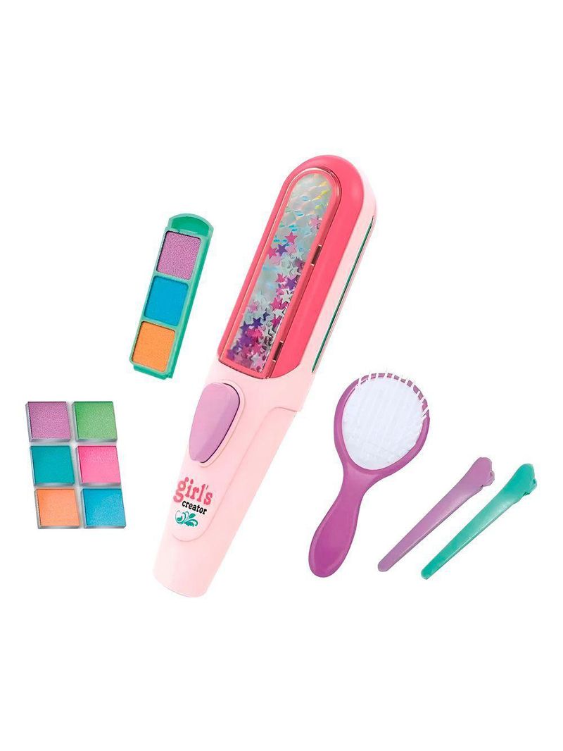 Kit Pinta Cabelo Mecha Coloridas Penteados Brinquedo - Mechas Coloridas E Divertidas Para Crianças