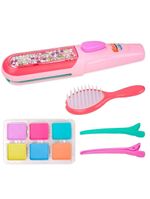 Kit Pinta Cabelo Mecha Coloridas Penteados Brinquedo - Mechas Coloridas E Divertidas Para Crianças