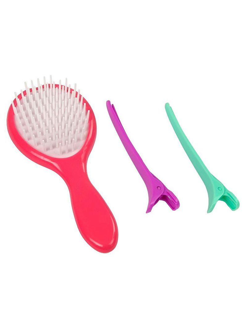 Kit Pinta Cabelo Mecha Coloridas Penteados Brinquedo - Mechas Coloridas E Divertidas Para Crianças