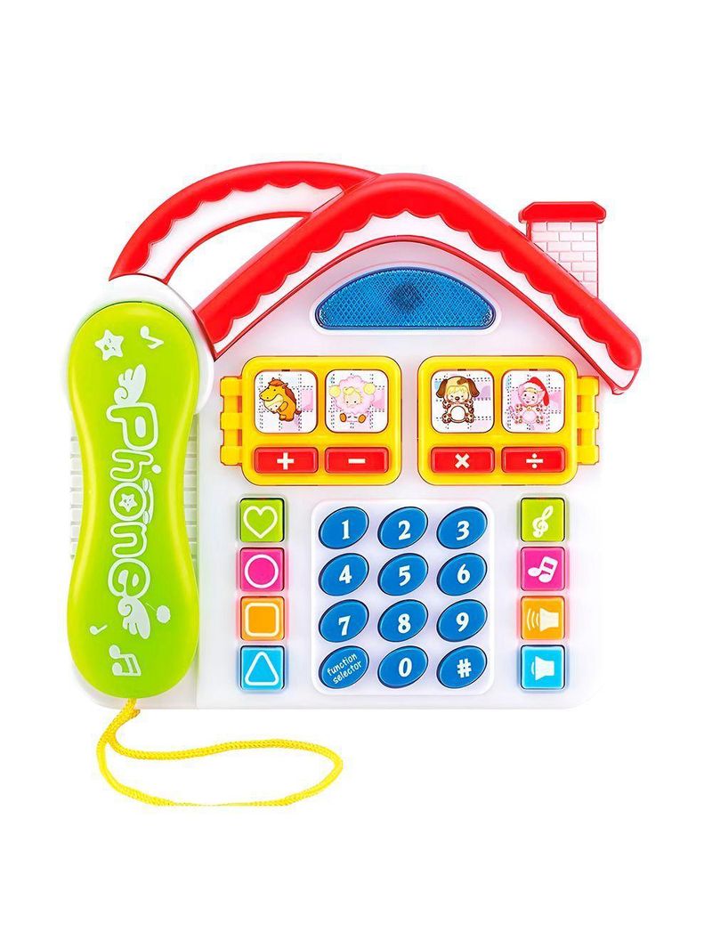 Divertido Formato Casinha Sons Didático Brinquedo - Sons, Formas E Aprendizado Interativo