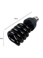 Lâmpada Espiral Luz Ultravioleta Fluorescente Iluminação - Efeito Neon Fluorescente 360°