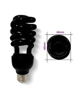 Lâmpada Espiral Luz Ultravioleta Fluorescente Iluminação - Efeito Neon Fluorescente 360°