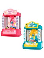 Mini Máquina De Ursinhos Pelúcia Joguinho Garra rosa