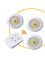 Luminária Lâmpada Led Fotocé C- Controle Remoto 3 Unid