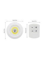 Luminária Lâmpada Led Fotocé C- Controle Remoto 3 Unid