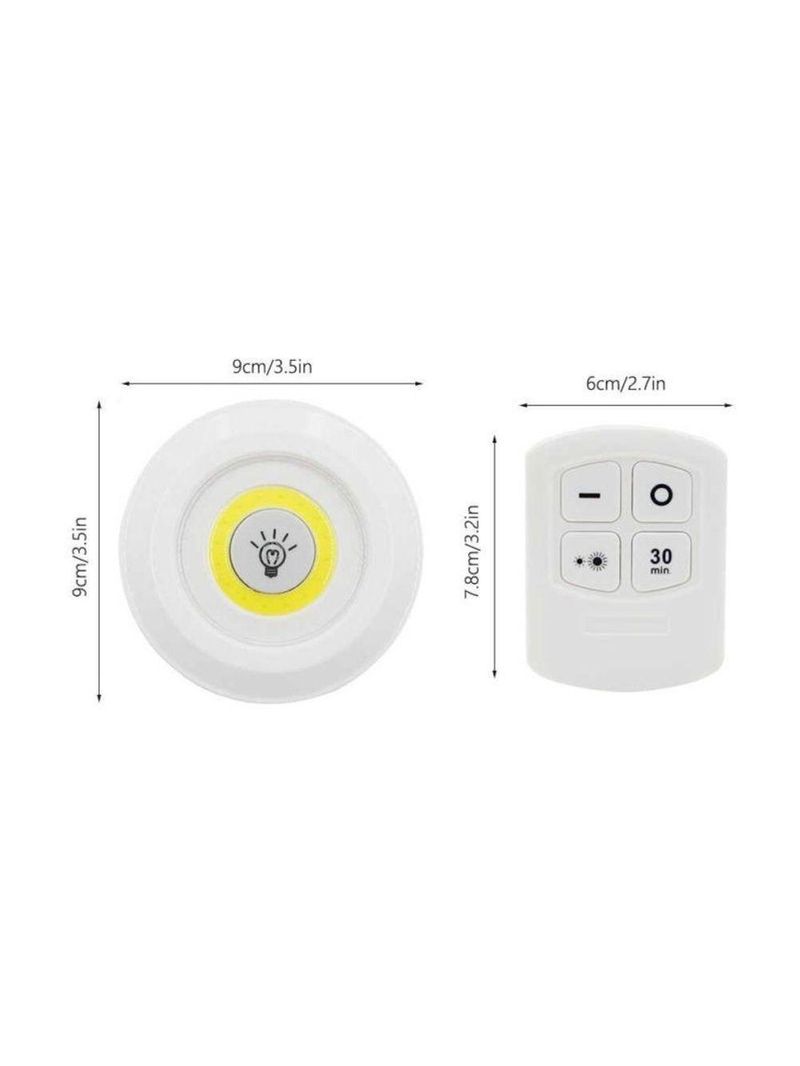 Luminária Lâmpada Led Fotocé C- Controle Remoto 3 Unid