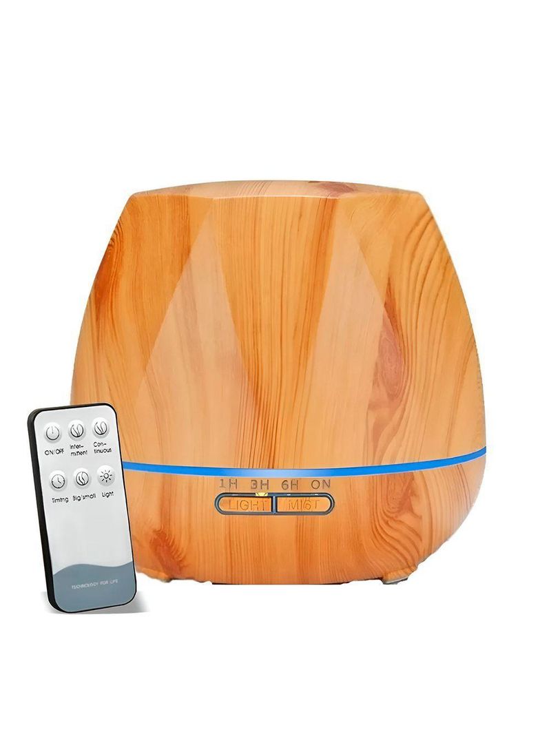 Difusor De Aromas Elétrico Ultrassônico 400ml Com Led E Controle Remoto – Silencioso E Bivolt
