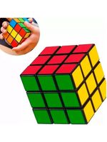 Cubo Magico 3x3 Brinquedo Interativo Clássico Tradicional - Exercite A Mente, Concentração E Raciocínio Lógico