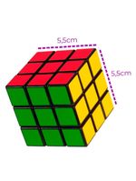Cubo Magico 3x3 Brinquedo Interativo Clássico Tradicional - Exercite A Mente, Concentração E Raciocínio Lógico