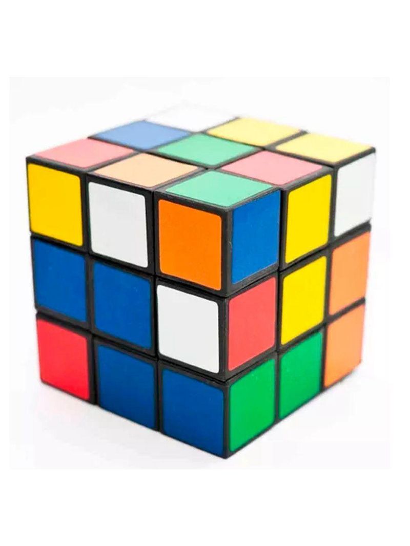 Cubo Magico 3x3 Brinquedo Interativo Clássico Tradicional - Exercite A Mente, Concentração E Raciocínio Lógico