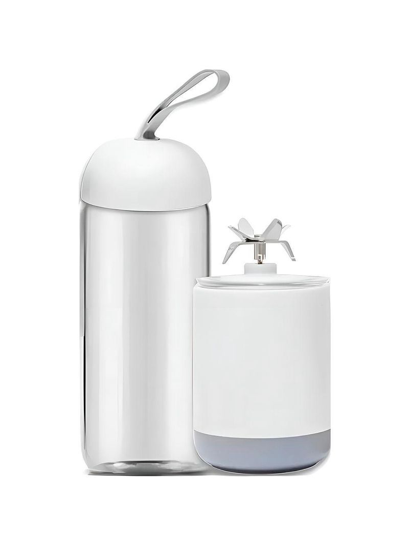 Mini Liquidificador Portátil Recarregável 6 Lâminas Tritura Gelo Ideal Para Shakes Sucos E Papinhas
