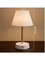 Abajur Luminária De Mesa Led Recarregável Retrátil - Portátil Recarregável Com Touch 3 Níveis De Luz Usb 3000