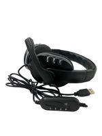 Fone Headset Gamer Com Fio Luz Rgb Microfone Jogos