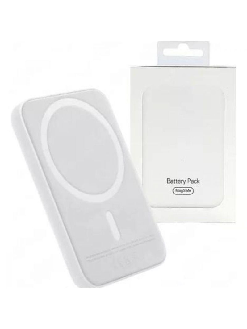 Carregador Portátil Power Bank 5000mah Sem Fio Por Indução