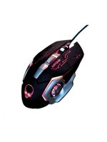 Mouse Gamer Led Rgb Com 6 Botões Base De Metal 4800
