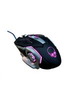 Mouse Gamer Led Rgb Com 6 Botões Base De Metal 4800