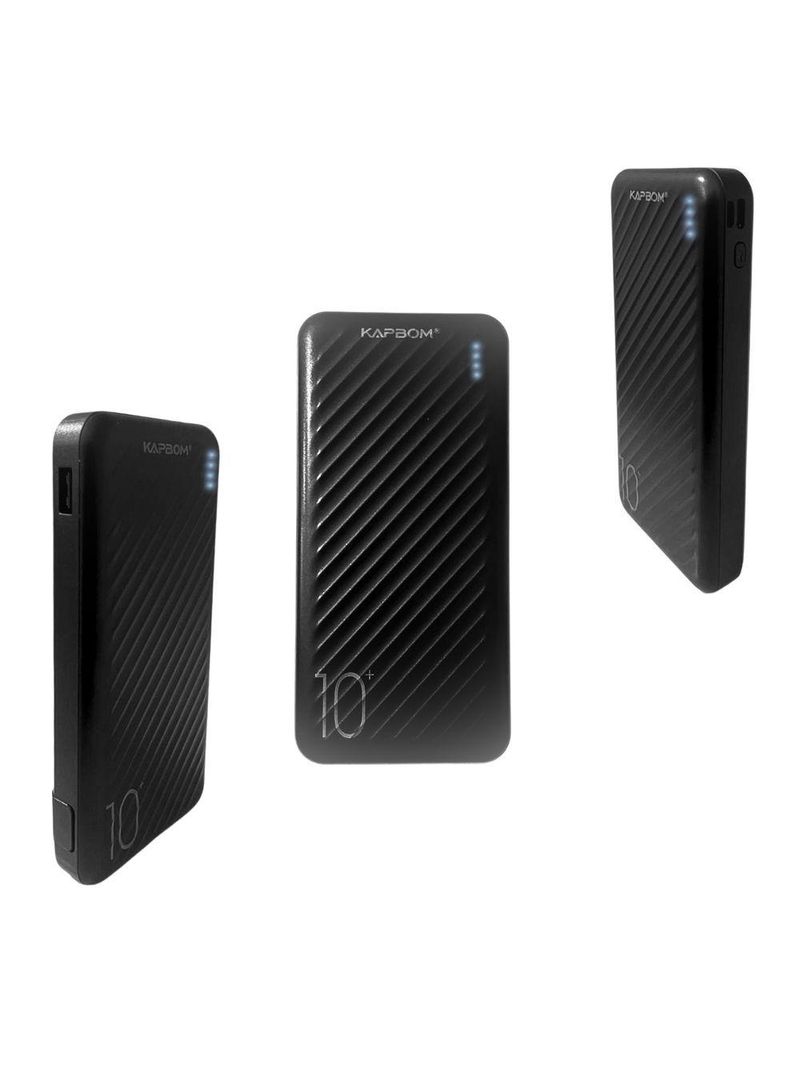 Carregador Portátil Power Bank 10000mah Com 04 Saídas