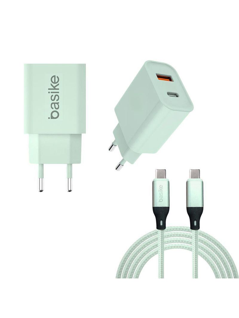 Carregador Completo Turbo 02 Portas Usb / Tipo-c 25w