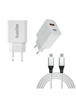 Carregador Completo Turbo 02 Portas Usb / Tipo-c 25w