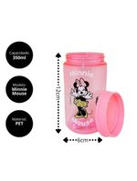 Kit 2 Potes Organizador Multiuso Rosa 350ml Minnie Mouse Disney 12cm - Tiba