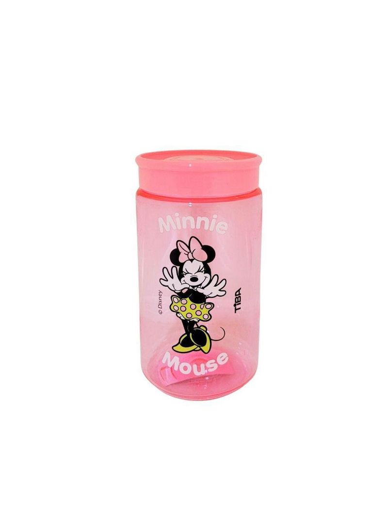 Kit 2 Potes Organizador Multiuso Rosa 350ml Minnie Mouse Disney 12cm - Tiba