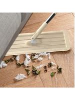 Esfregao Mop Flat Balde Duplo Rodo Multiuso Magico Vassoura Limpeza De Piso Cabo Extensivel Inox Lava Seca Refil