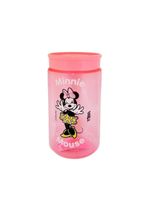 Kit 6 Potes Organizador Multiuso Rosa 350ml Minnie Mouse Disney 12cm - Tiba